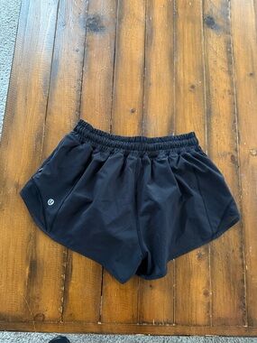 lululemon athletica Black Women's Athletic Shorts with Logo
